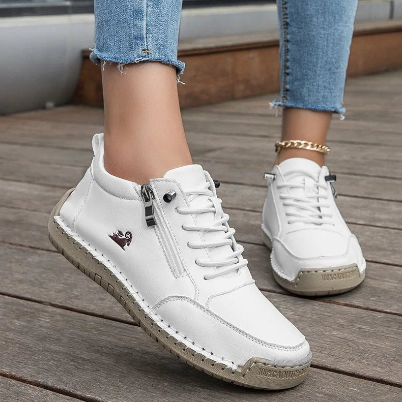 Komfortable orthopädische Barfuß-Sneakers +  Reißverschluss