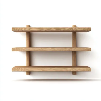 Libreria-legno-massello-72x20x48 cm-naturale-design-minimalista-Roomgetmart