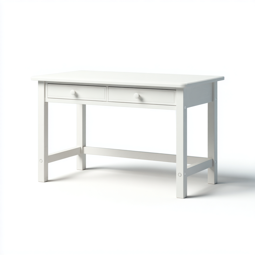 Scrivania per bambini 85x48x60 cm - blanc - style moderne-Luxegolab