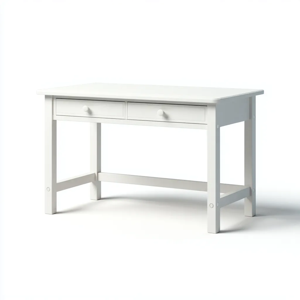 Scrivania per bambini 85x48x60 cm - blanc - style moderne-Luxegolab