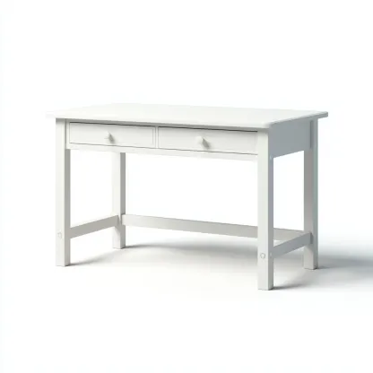 Scrivania per bambini 85x48x60 cm - blanc - style moderne-Luxegolab