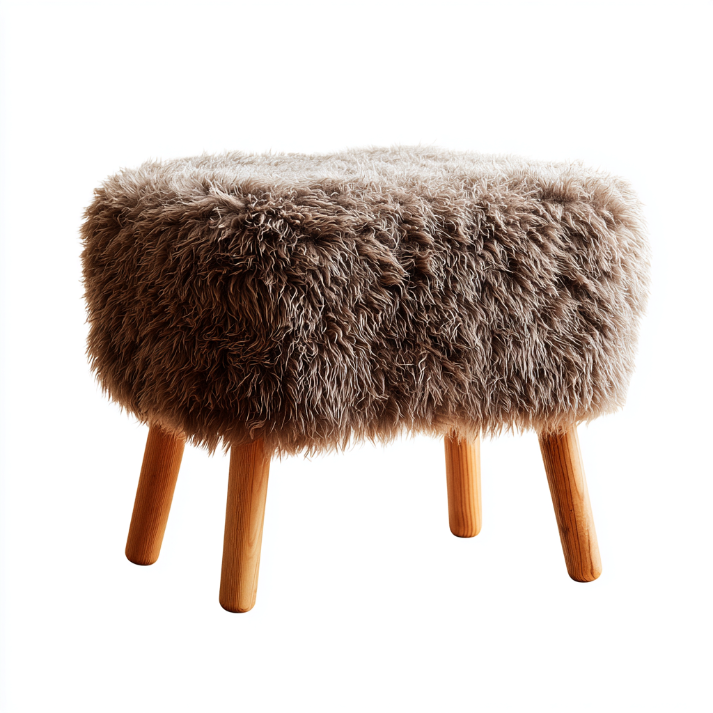 Panca per letto 48x32x43 cm - marron - style moderne-Luxegolab