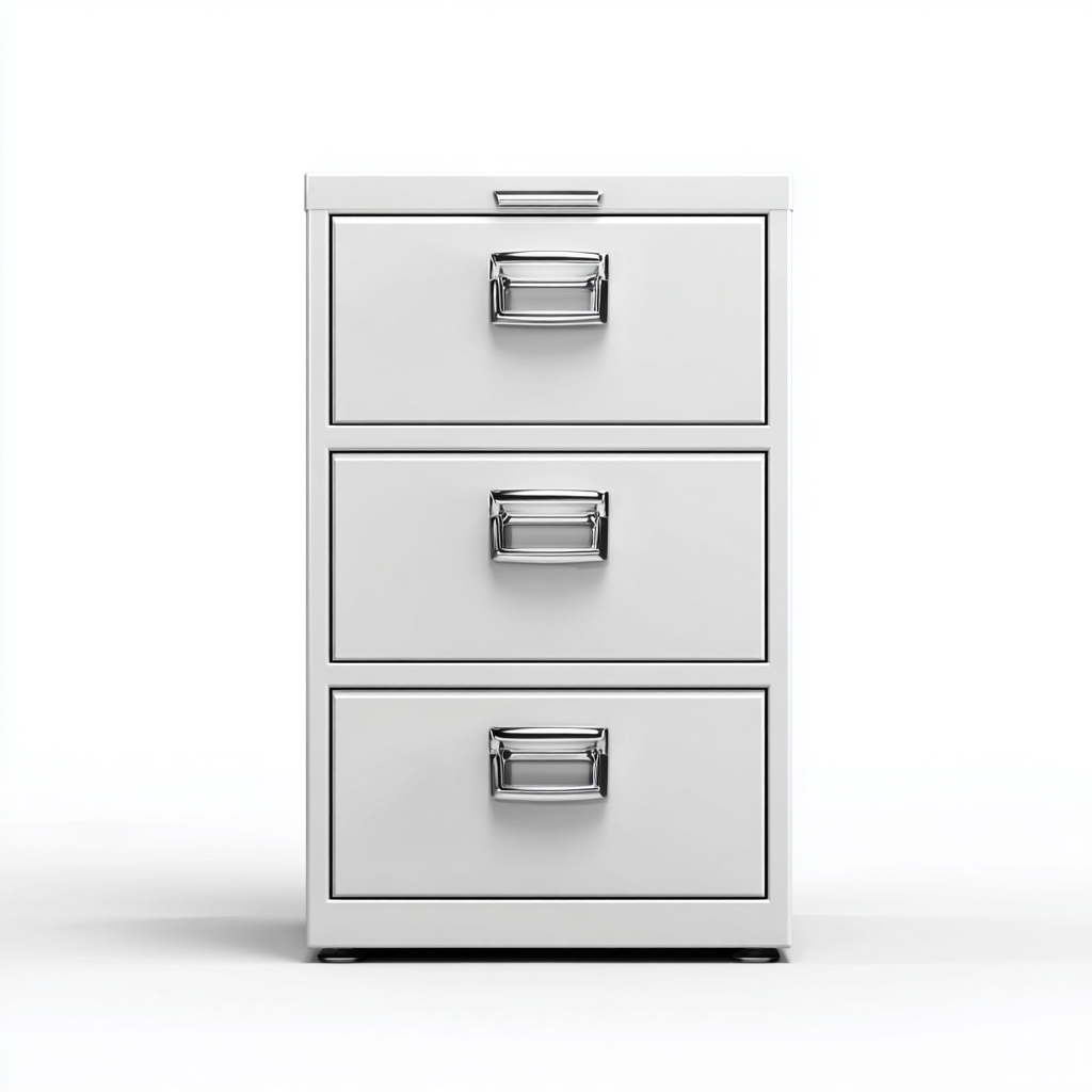 Armadio per ufficio metallo 45x60x102 cm - bianco - design funzionale adatto per ufficio-Luxegolab