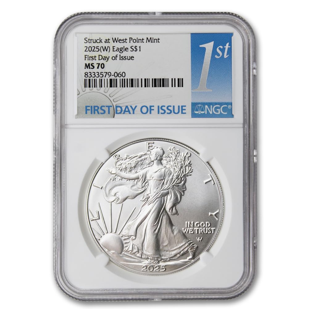 2025 AMERICAN EAGLE ONE OUNCE 99.9% SILVER PROOF COIN