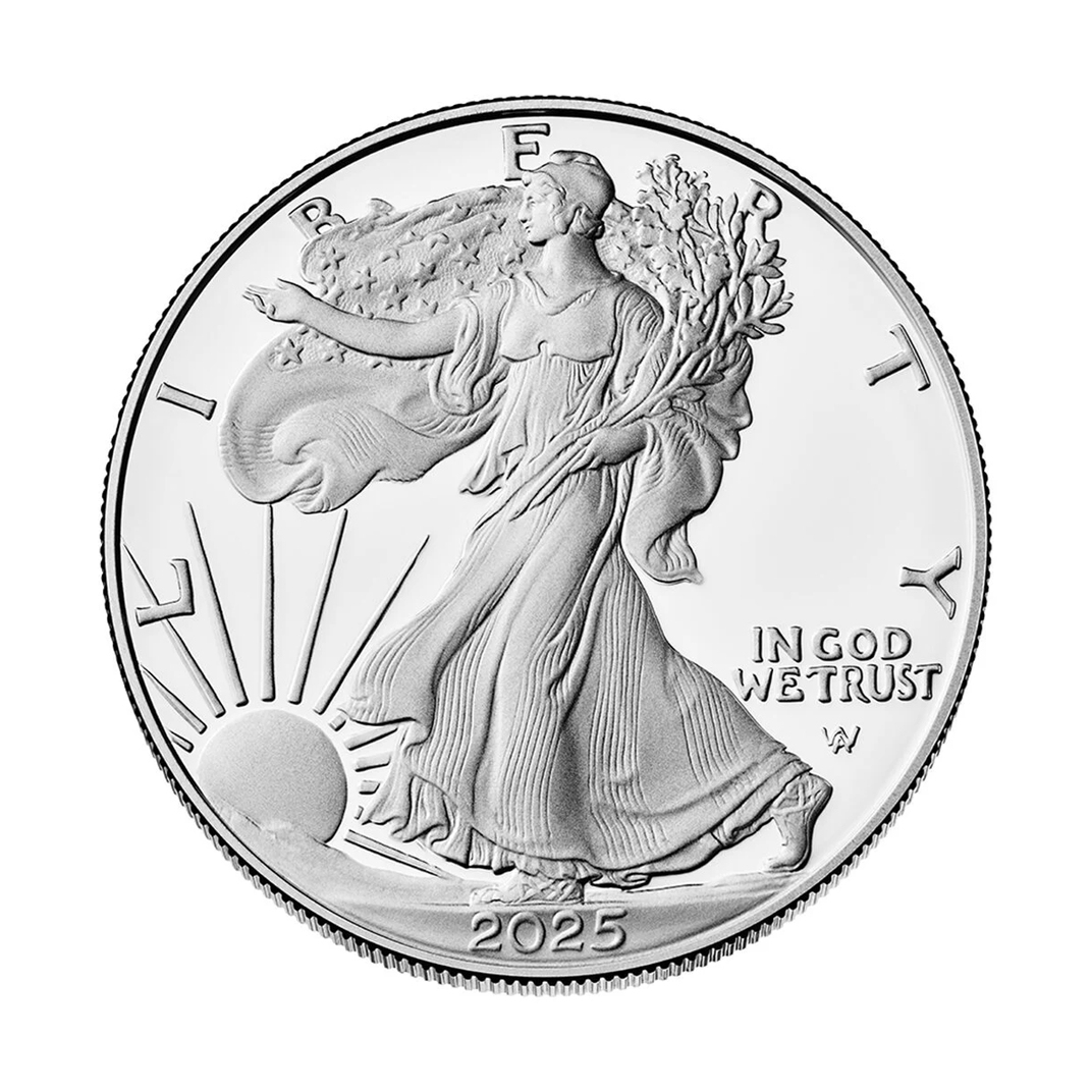 2022～2025 U.S. MINT AMERICAN EAGLE ONE OUNCE 99.9% SILVER PROOF COIN (W)
