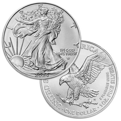 2024 AMERICAN EAGLE ONE OUNCE 99.9% SILVER PROOF COIN