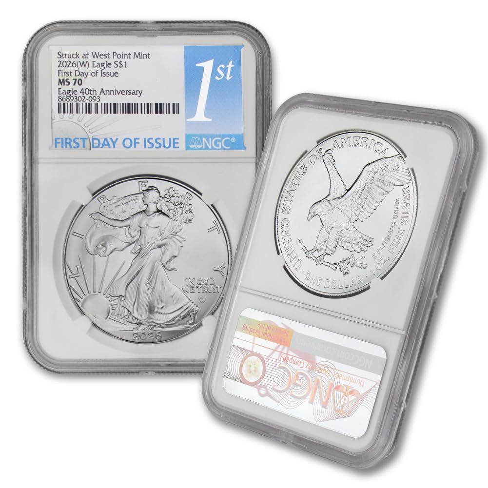 2026 AMERICAN EAGLE ONE OUNCE 99.9% SILVER PROOF COIN