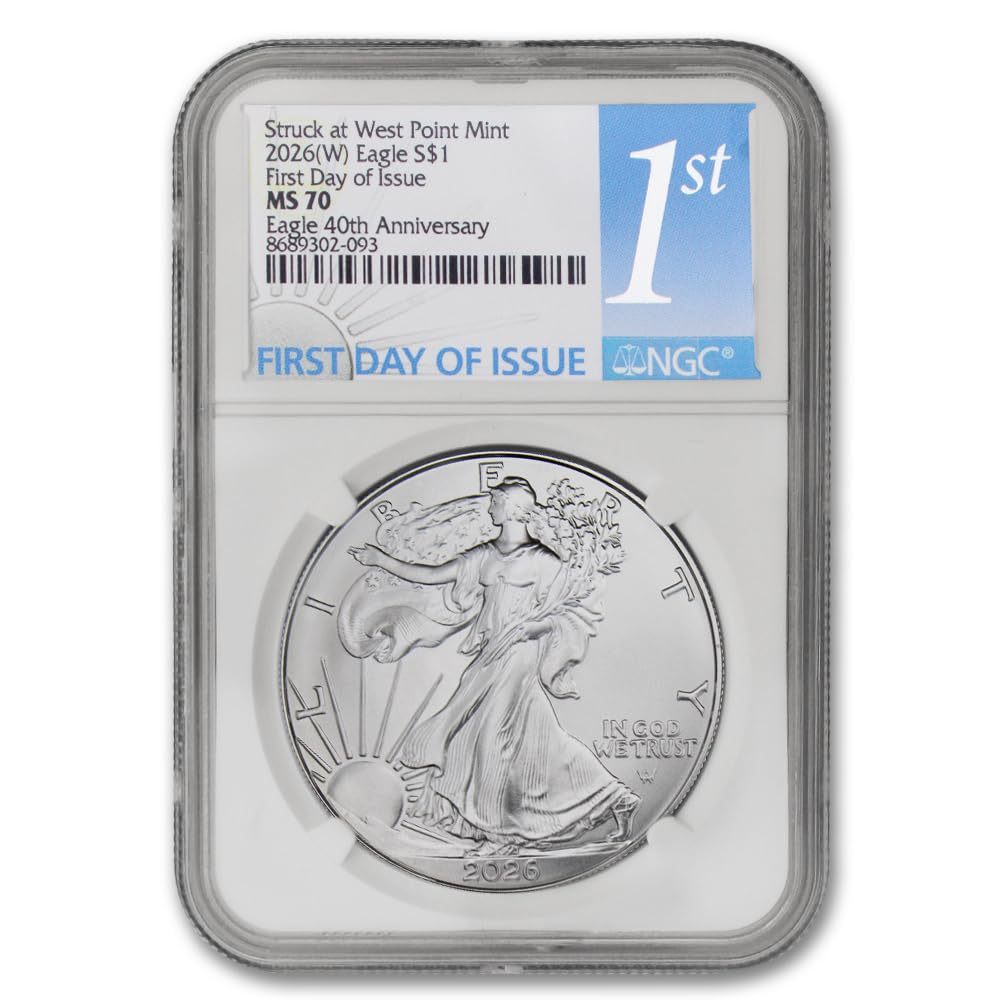 2026 AMERICAN EAGLE ONE OUNCE 99.9% SILVER PROOF COIN