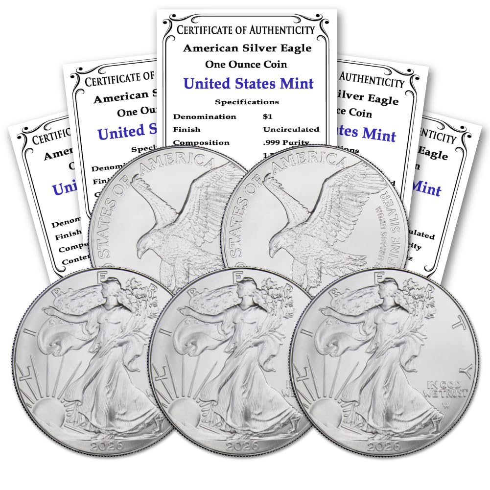 2026 AMERICAN EAGLE ONE OUNCE 99.9% SILVER PROOF COIN
