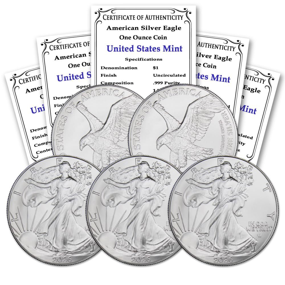 2026 AMERICAN EAGLE ONE OUNCE 99.9% SILVER PROOF COIN