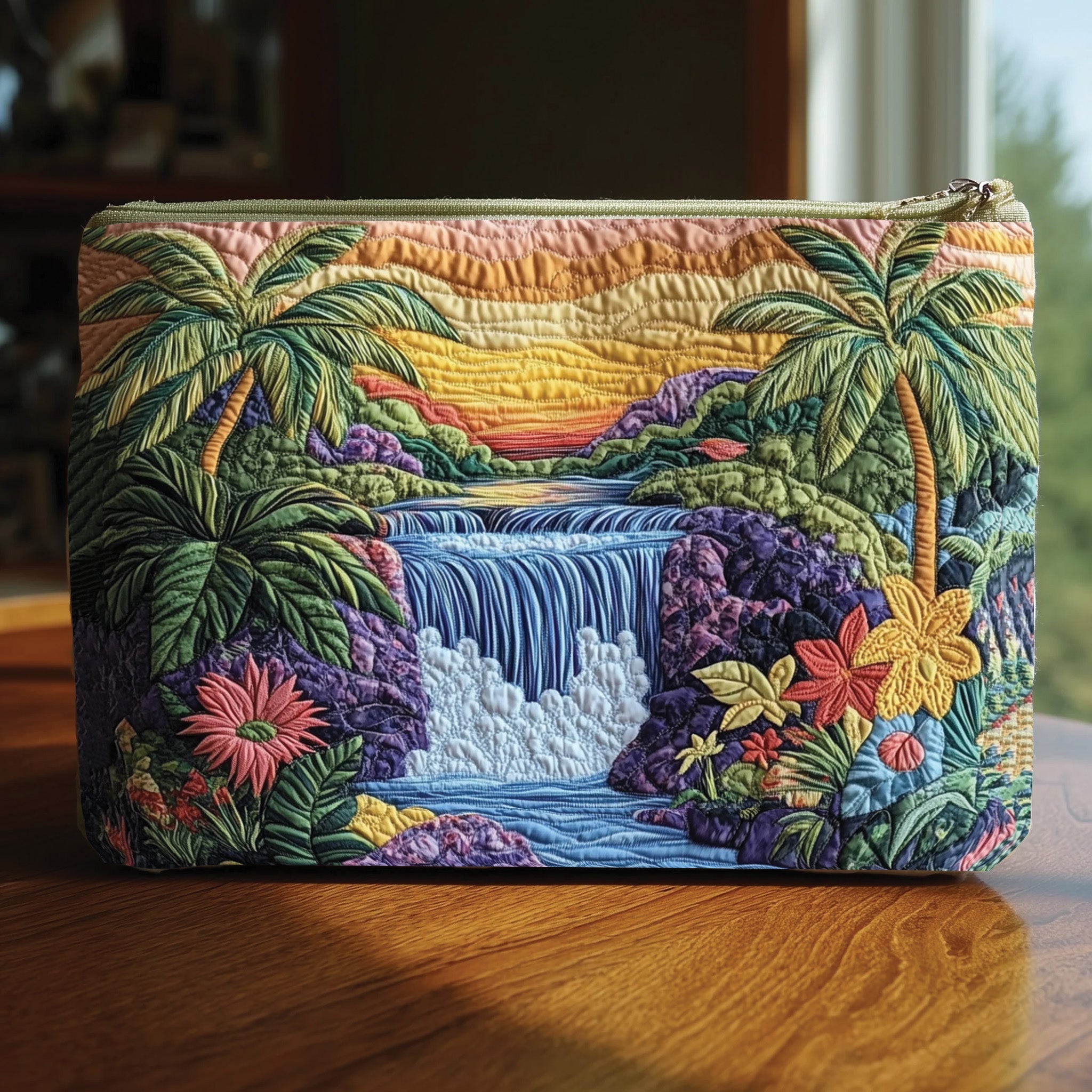 Tropical Beach Quilted Purse GFTOHD9180