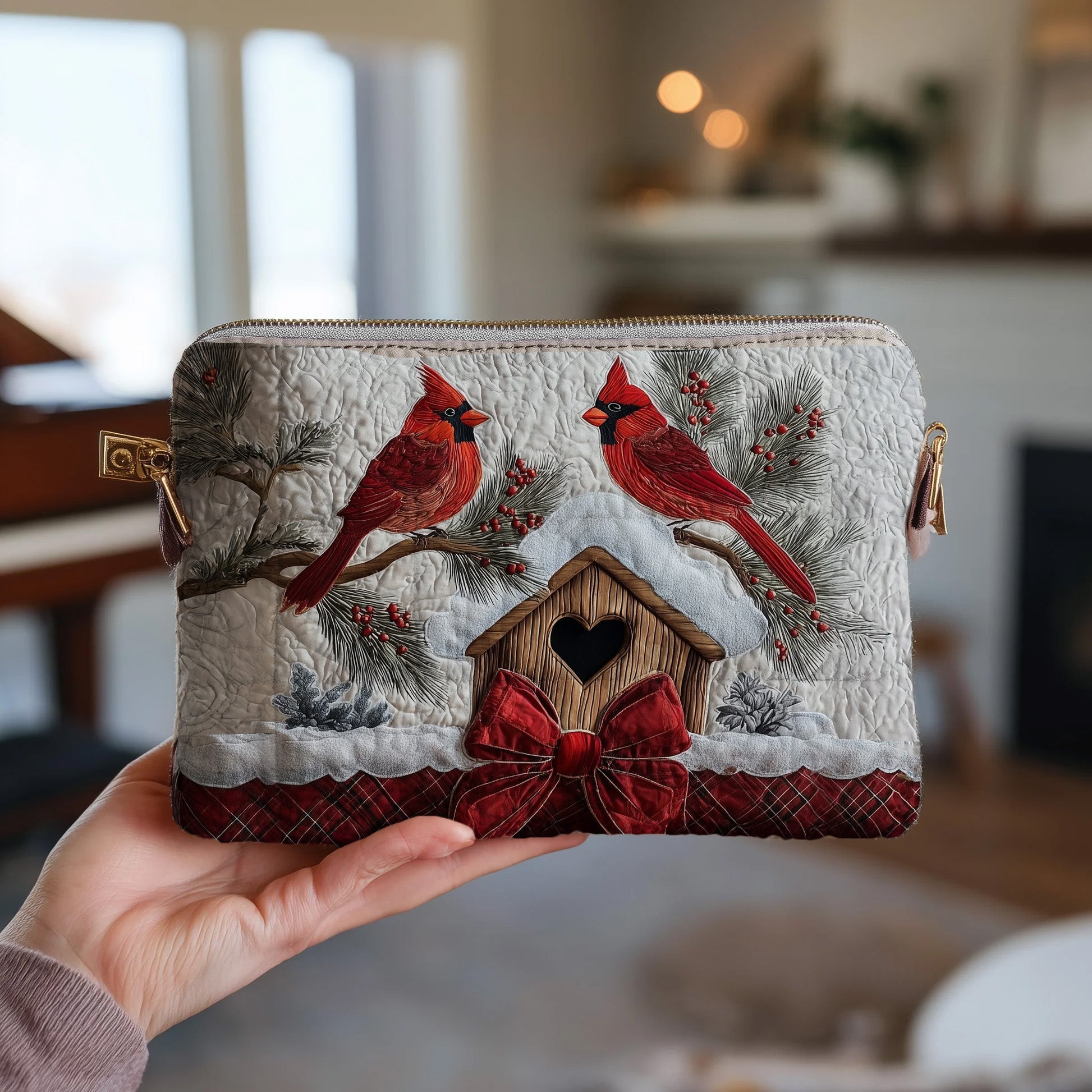 Cardinal Heaven Quilted Purse GFTOHD9188