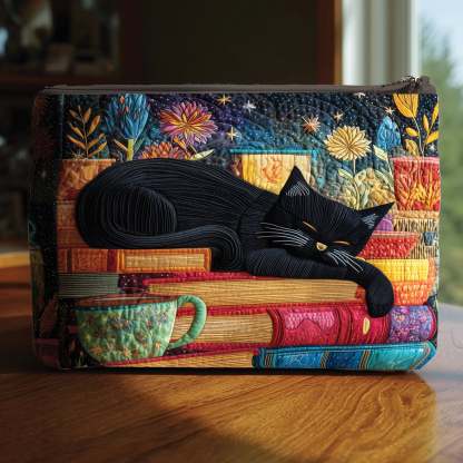 Sleeping Cat Quilted Purse GFTOMA2995