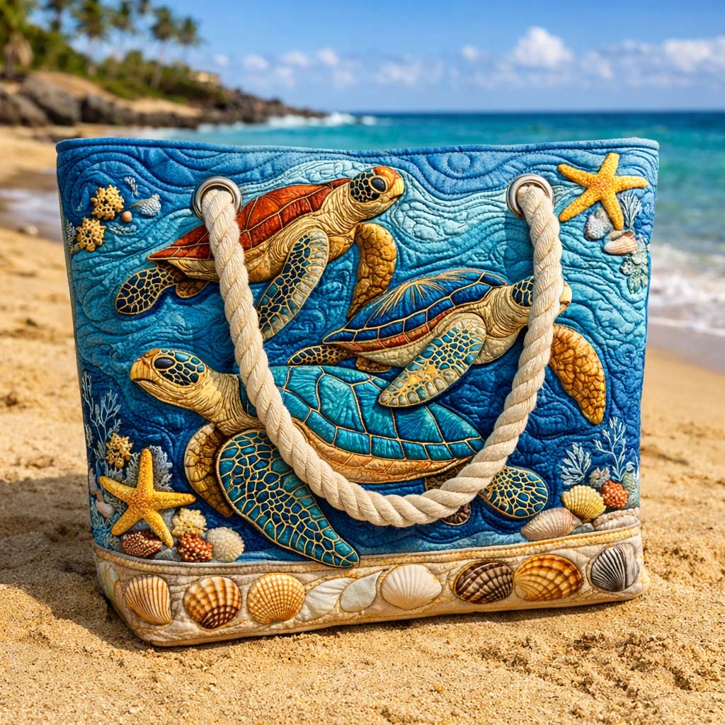 Ocean Parade Quilted Beach Bag GFTOQM2499