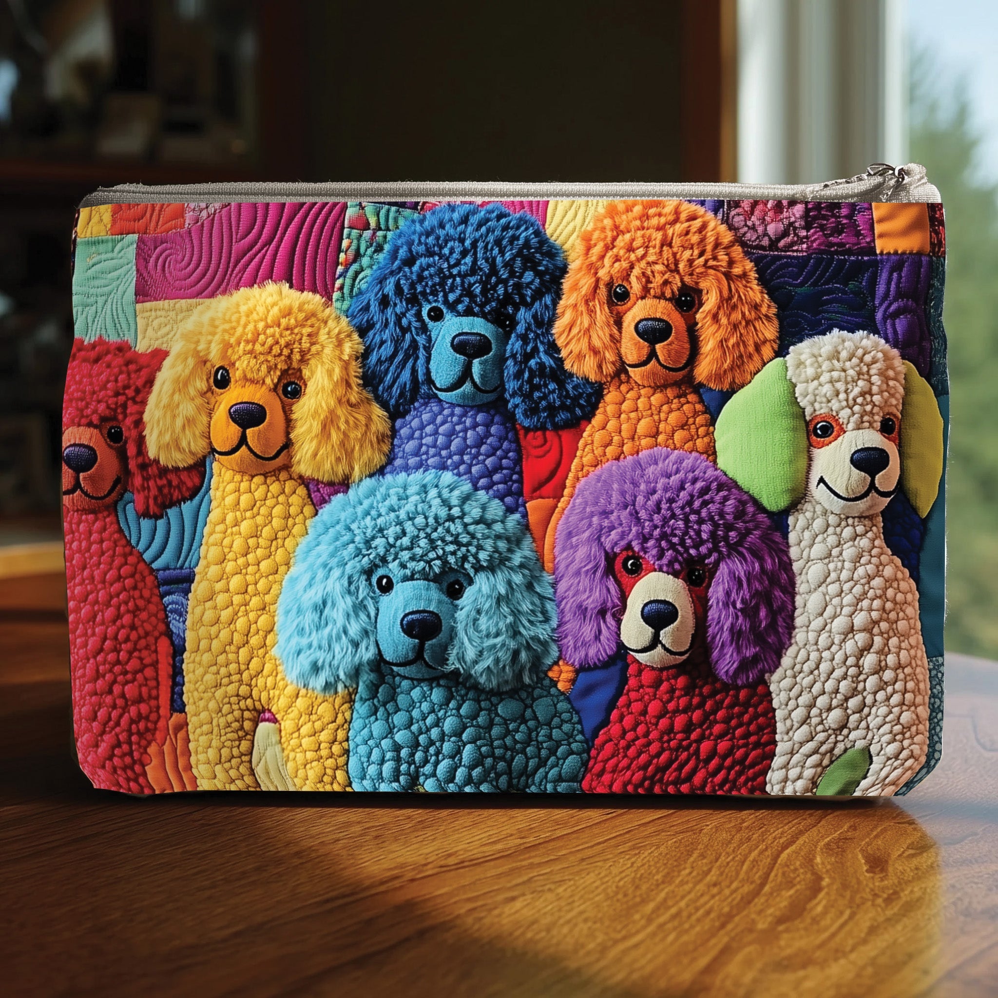 Poodle Quilted Purse GFTOTP10428