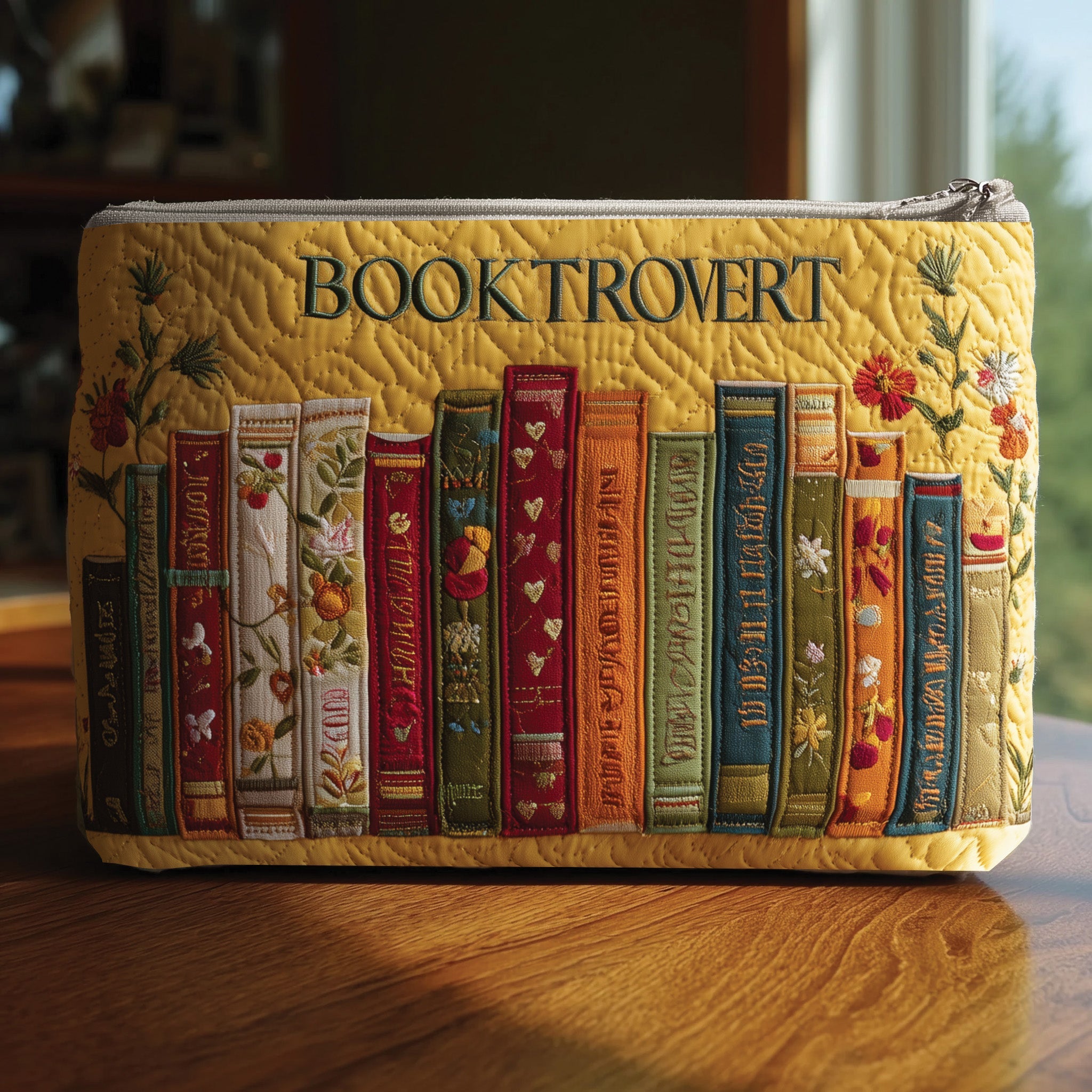 Booktrovert Quilted Purse GFTOTP10469