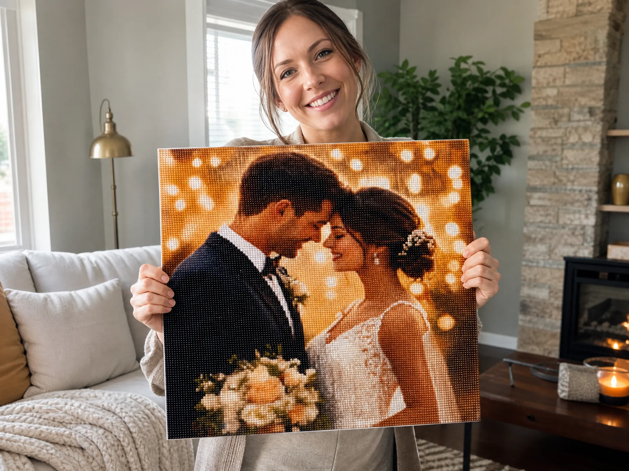Custom Wedding Diamond Painting