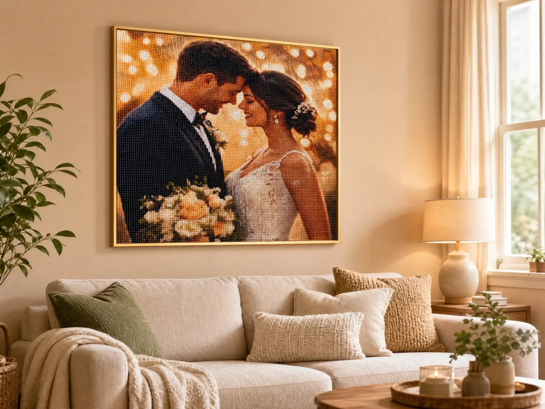 Custom Wedding Diamond Painting