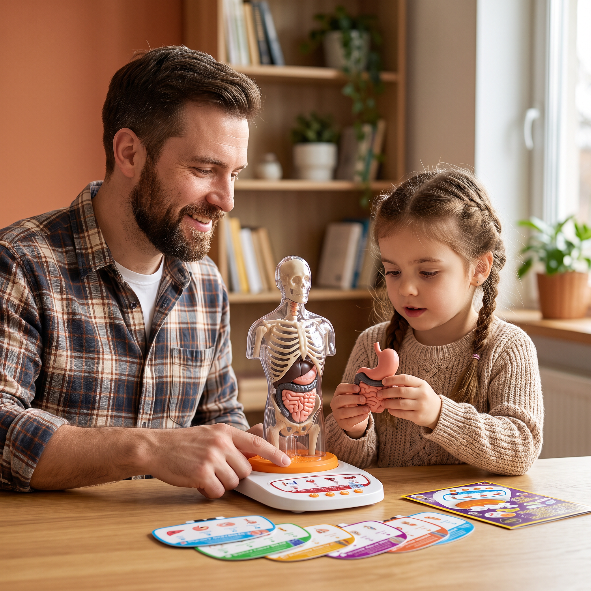 Interactive Talking Anatomical Model with Removable Organs & Audio-Guided Learning