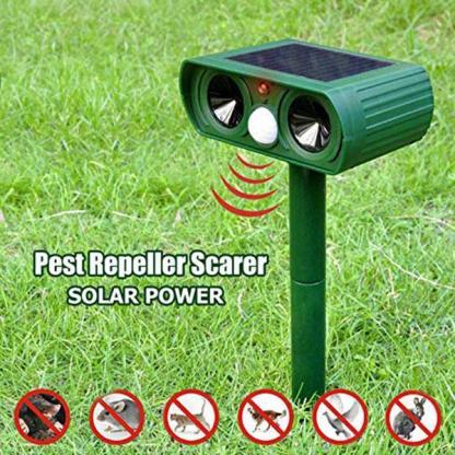 ⏳Time-limited Special⏰Outdoor Solar Powered Ultrasonic Animal Repeller🔊