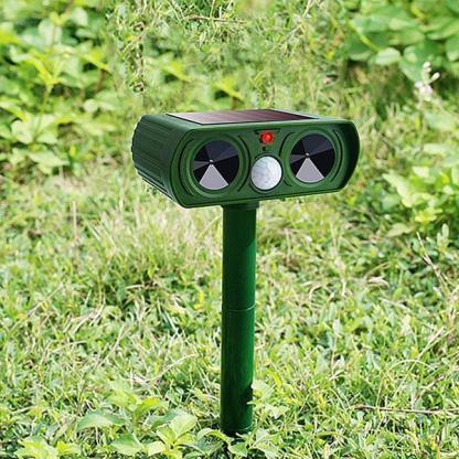 ⏳Time-limited Special⏰Outdoor Solar Powered Ultrasonic Animal Repeller🔊