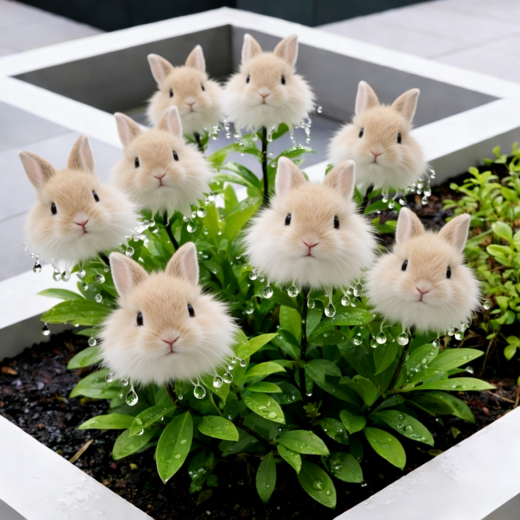 🐰 Varázslatos növények! Aranyos nyusziszem sorozat ✨