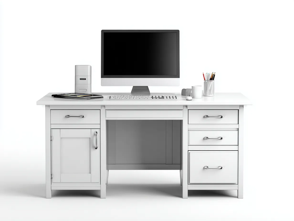 Schreibtisch-Holz-MDF-160x70x75 cm-weiss-moderner Stil-Sofaupio