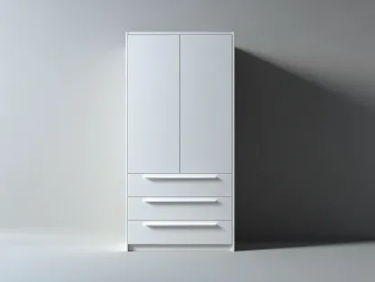 Armarios 2 puertas de madera 80x50x185 cm - blanco - para dormitorio - diseño moderno-Homigoio