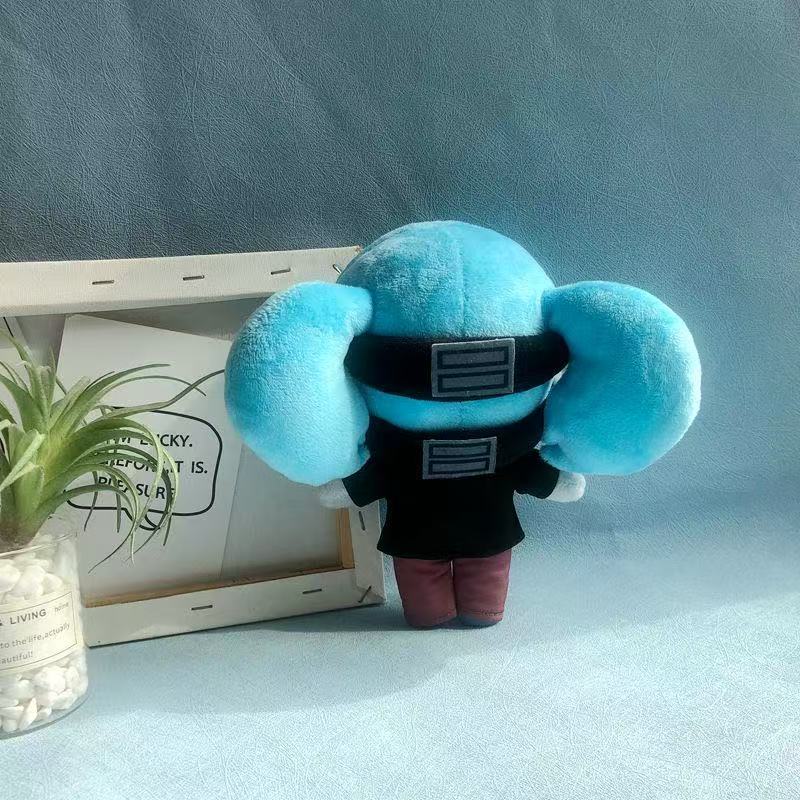 Sally Face Sal Fisher Plush Doll & Keychain, Horror Game Sallyface Stuffed Figure, Multiple Sizes 10cm/20cm/28cm, Halloween Collectible Gift for Fans