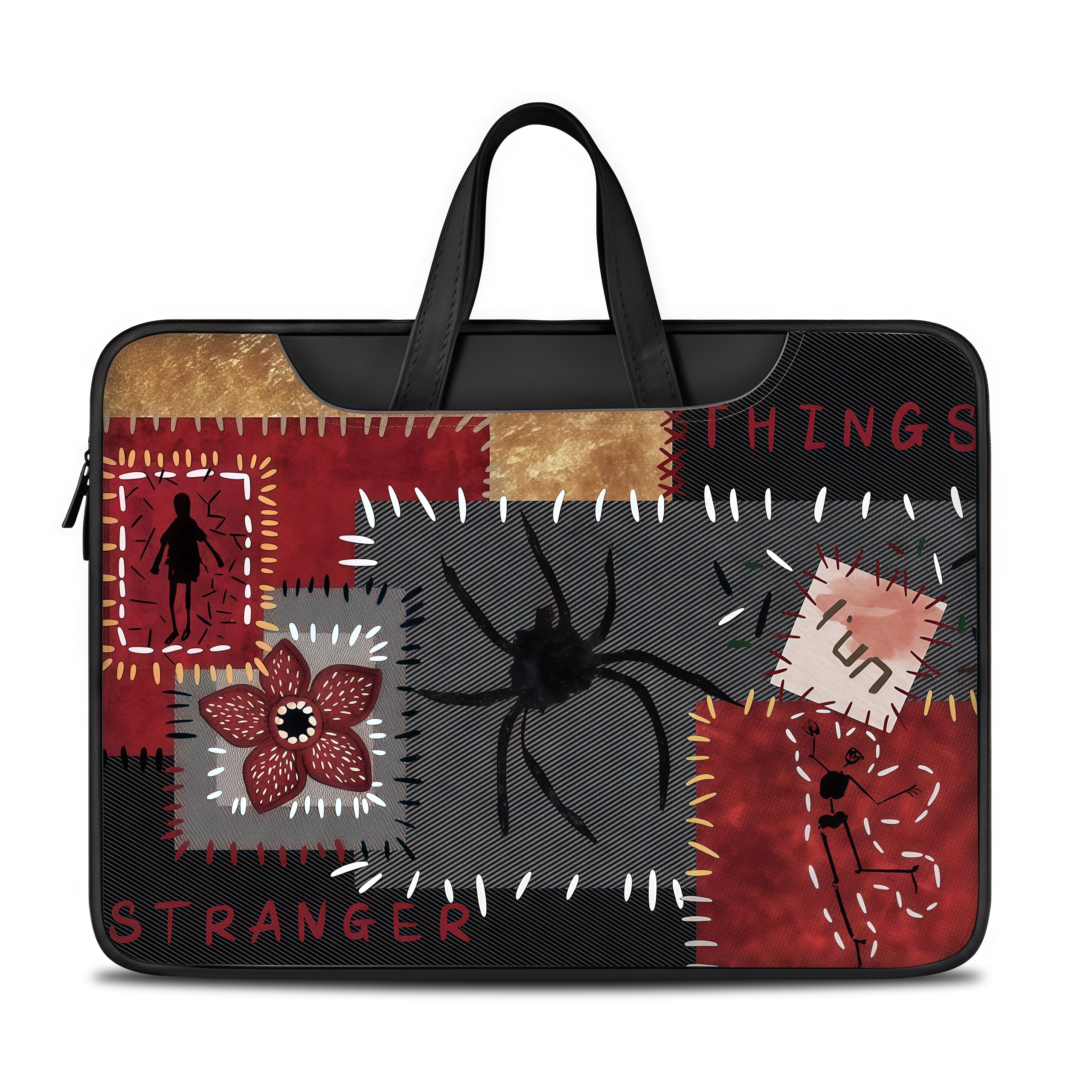 Harry Potter Stranger Things Laptop Sleeve Bag Compatible With Matebook Apple Macbook Pro 13 14 15 16 Inch Shockproof Waterproof Laptop Case Cover For School Office Travel