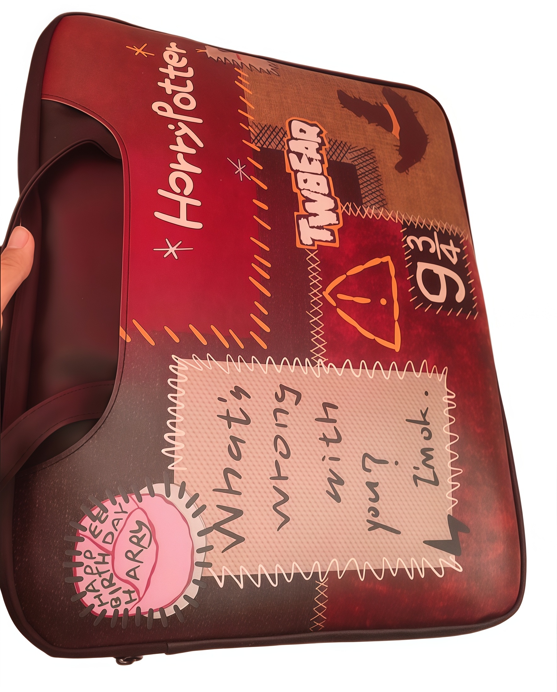 Harry Potter Stranger Things Laptop Sleeve Bag Compatible With Matebook Apple Macbook Pro 13 14 15 16 Inch Shockproof Waterproof Laptop Case Cover For School Office Travel