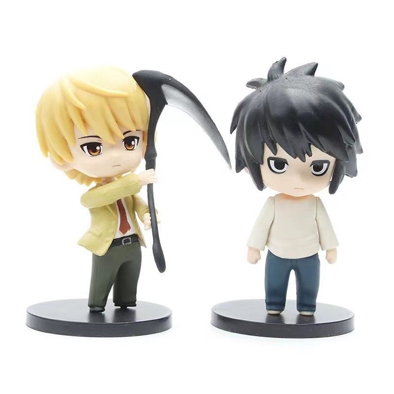 Death Note Cute Model Yagami L Ruyk Movable Face-Changing Nendoroid Model