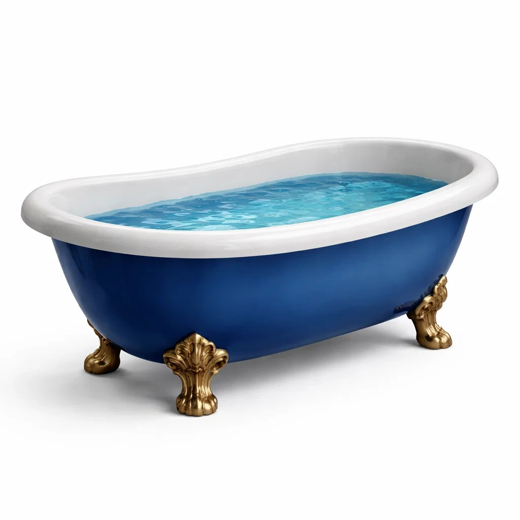 Mobilier de salle de bain,Baignoire Îlot