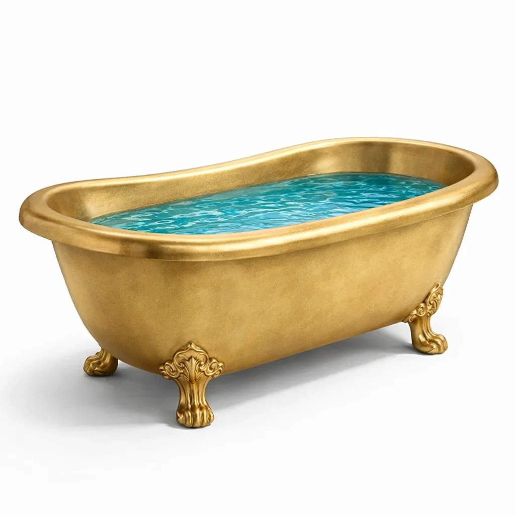 Mobilier de salle de bain,Baignoire Îlot