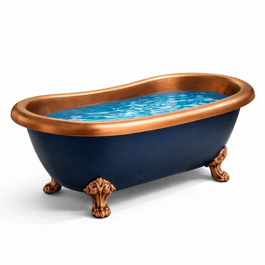 Mobilier de salle de bain,Baignoire Îlot