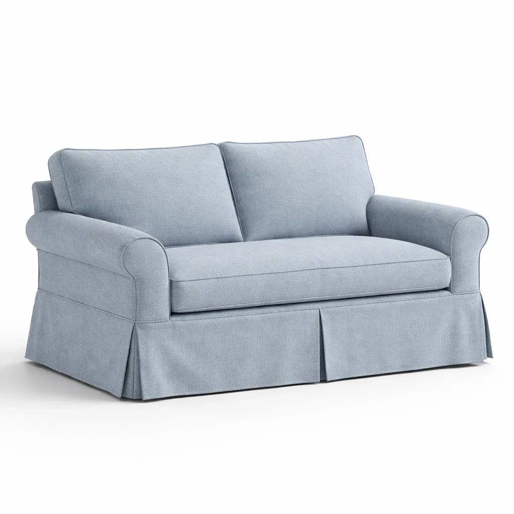 Bleu Canapé Deux Places-dreamsnugz