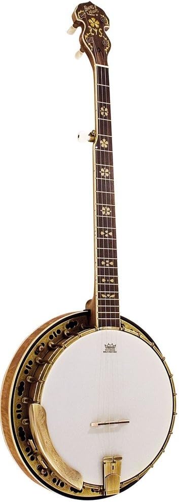 et Barnes Mullins BJ500M Banjo 5 cordes Troubadour corde et résonateur en acajou-Oakmypad