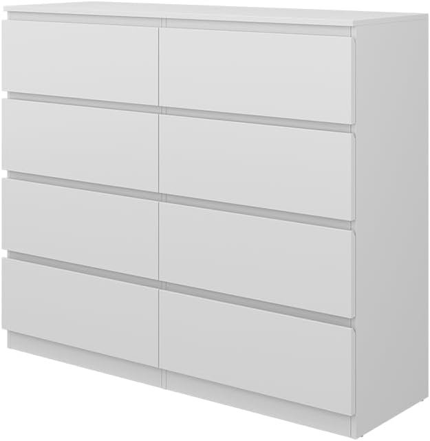 Vicco Meuble de Rangement de Salle de Bain Calisto, Blanc/Blanc, 120 x 101.5 cm-Oakmypad