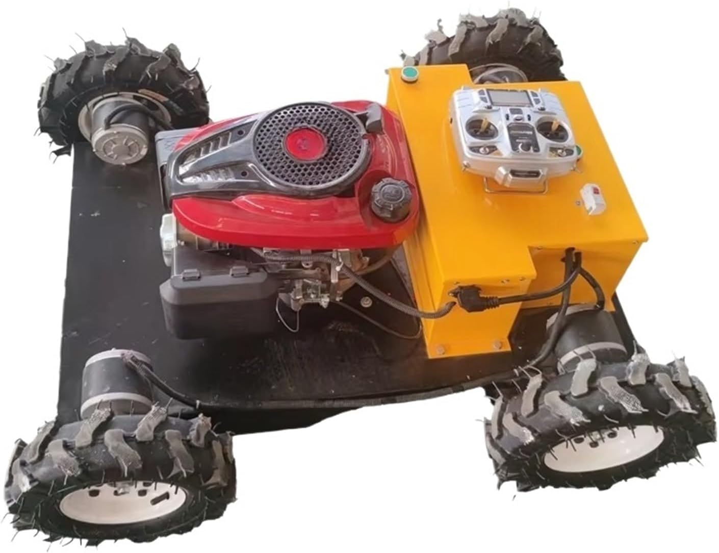 Robot De Déneigement Automatique avec GPS, Tondeuse À Gazon Télécommandée, Idéale for Les Fermes Et Jardins Neige DéGagéE sans Effort-Oakmypad
