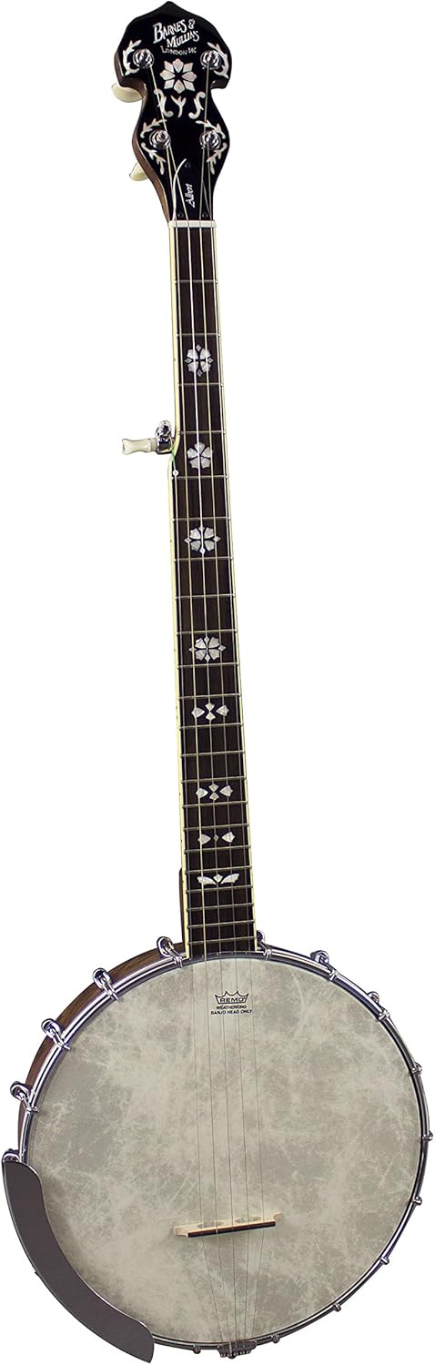 Barnes et Mullins BJ350G Albert Banjo 5 cordes à dos ouvert-Oakmypad
