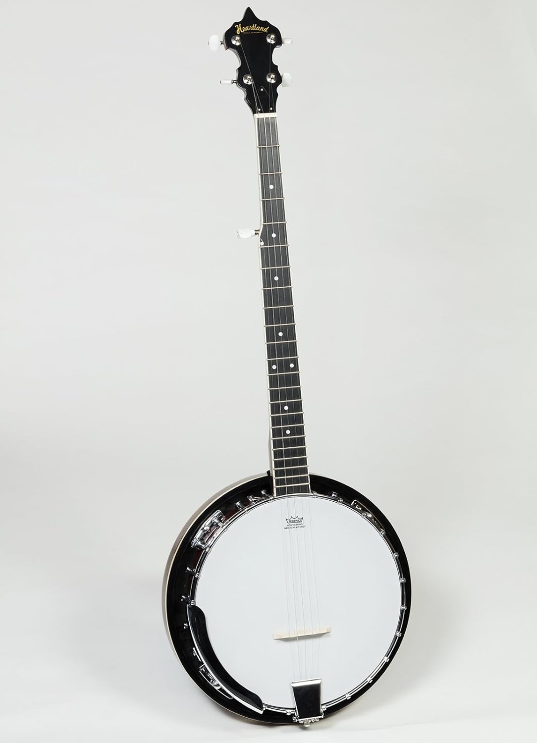 Heartland Support pour banjo 5 cordes avec dos solide fermé.-Oakmypad