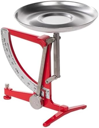 Balance de cuisine mécanique compacte en acier inoxydable - Pas besoin de piles - Parfaite pour la nourriture, l'électronique et la recherche scientifique-Oakmypad