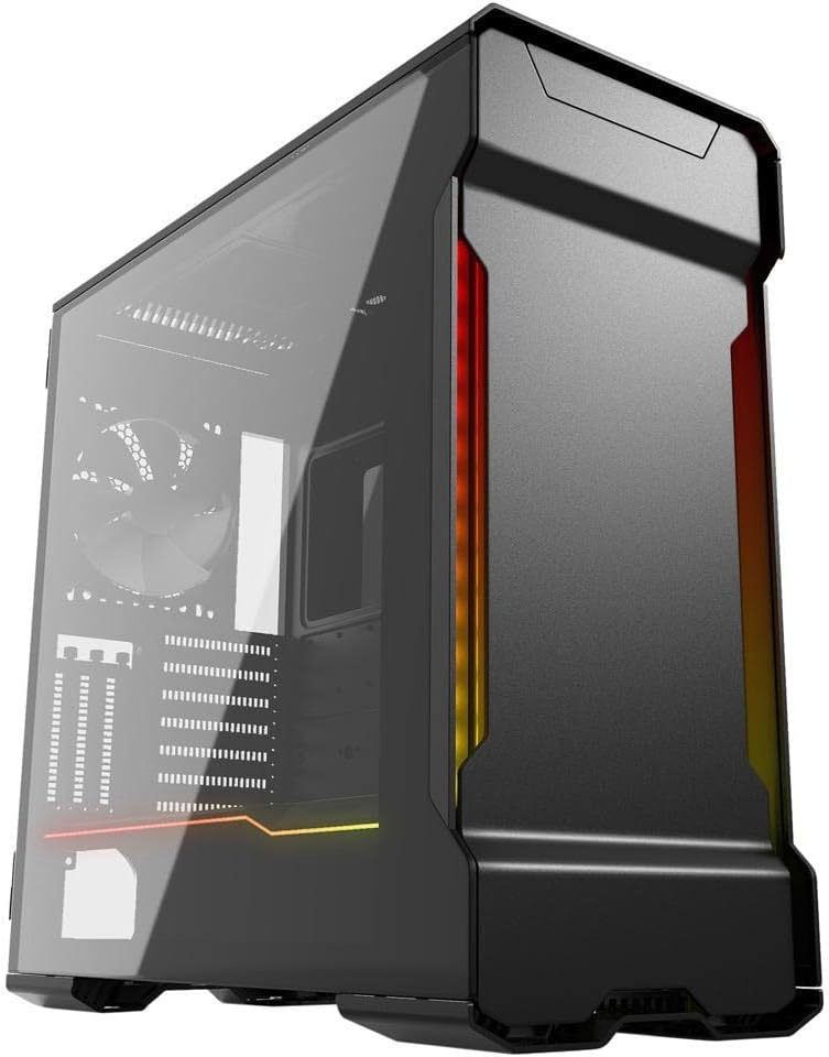Boitier Moyen Tour E-ATX Phanteks Enthoo Evolv X RGB avec Panneau vitré (Noir)-Oakmypad