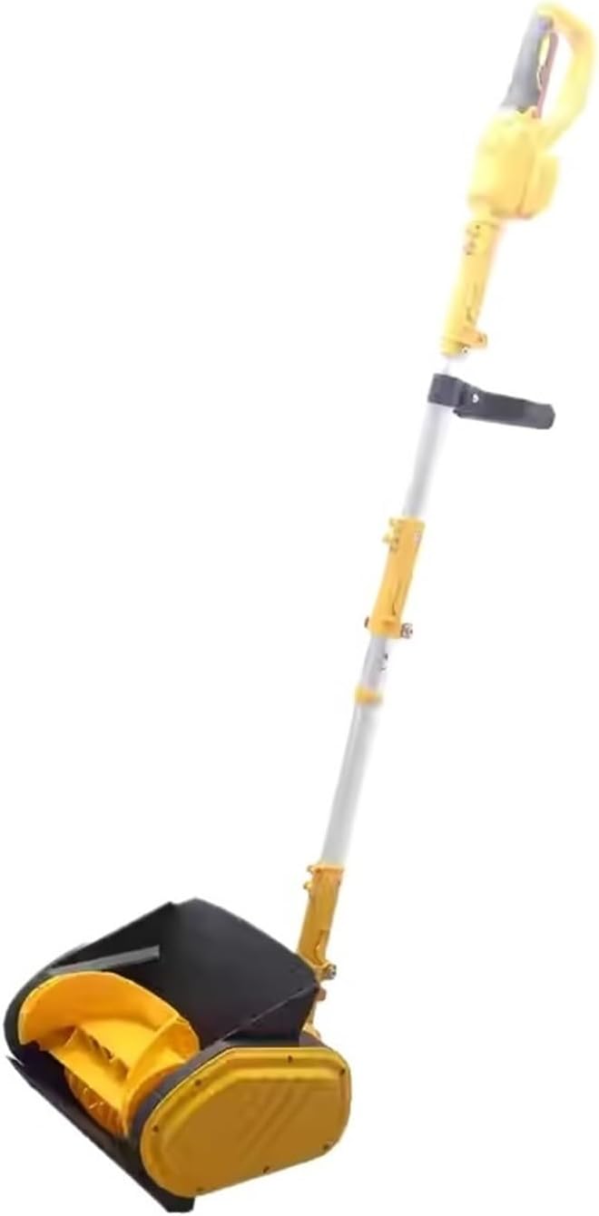 Chasse-Neige Électrique, Petite Machine De Déneigement Manuelle for Routes Et Maisons, Souffleuse À Neige for Batterie 21V Neige DéGagéE sans Effort(1 Battery)-Oakmypad