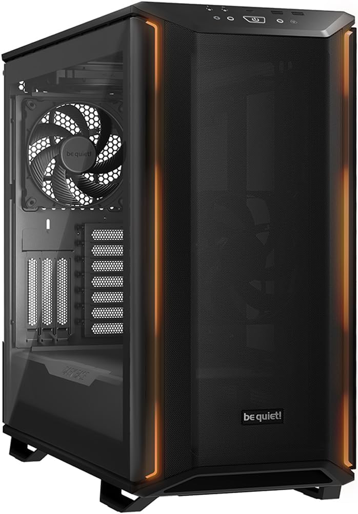 be quiet Dark Base 701 Black boîtier PC, débit d'air Maximal, 3 Ventilateurs Silent Wings 4 PWM High-Speed, Eclairage ARGB avec contrôleur ARGB, Hub PWM/ARGB, contrôleur de Ventilateur, BGW58-Oakmypad