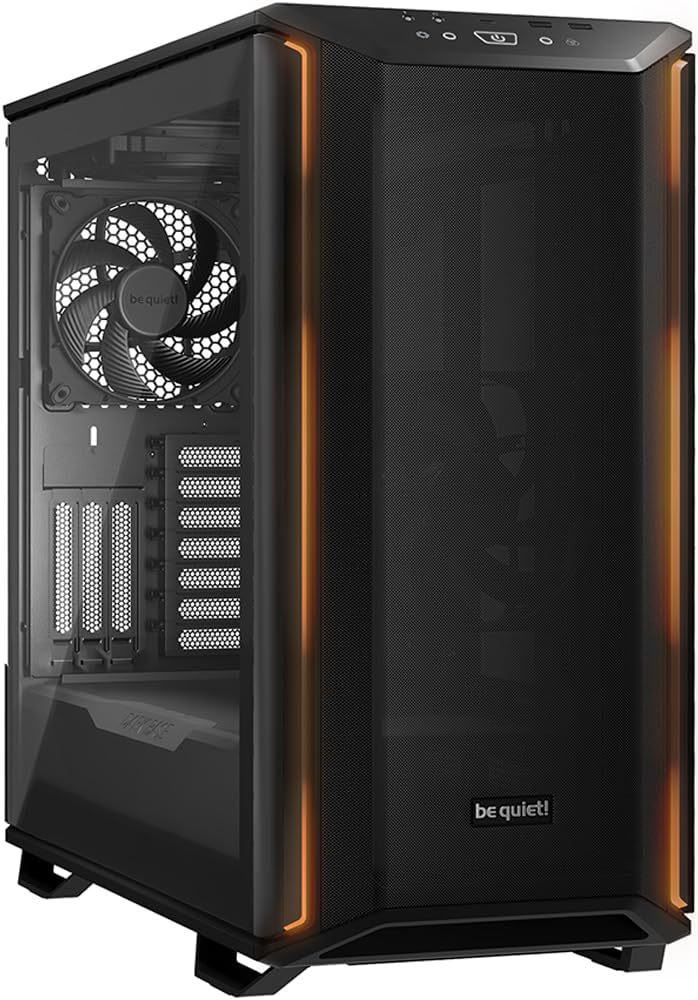 be quiet Dark Base 701 Black boîtier PC, débit d'air Maximal, 3 Ventilateurs Silent Wings 4 PWM High-Speed, Eclairage ARGB avec contrôleur ARGB, Hub PWM/ARGB, contrôleur de Ventilateur, BGW58-Oakmypad