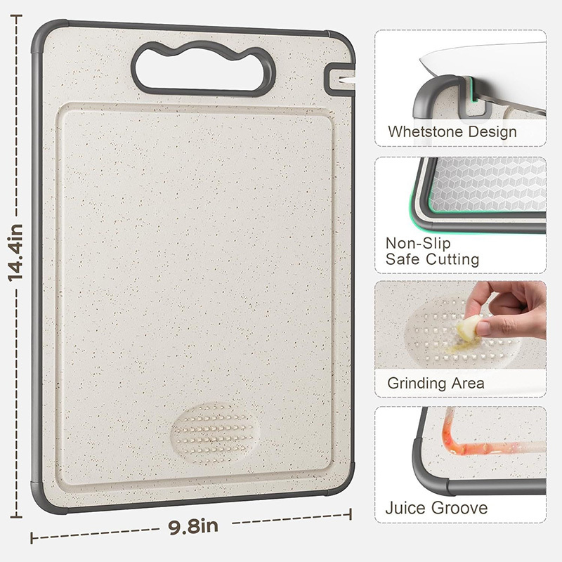 Pure Titanium Cutting Board - Cut clean, cook safer