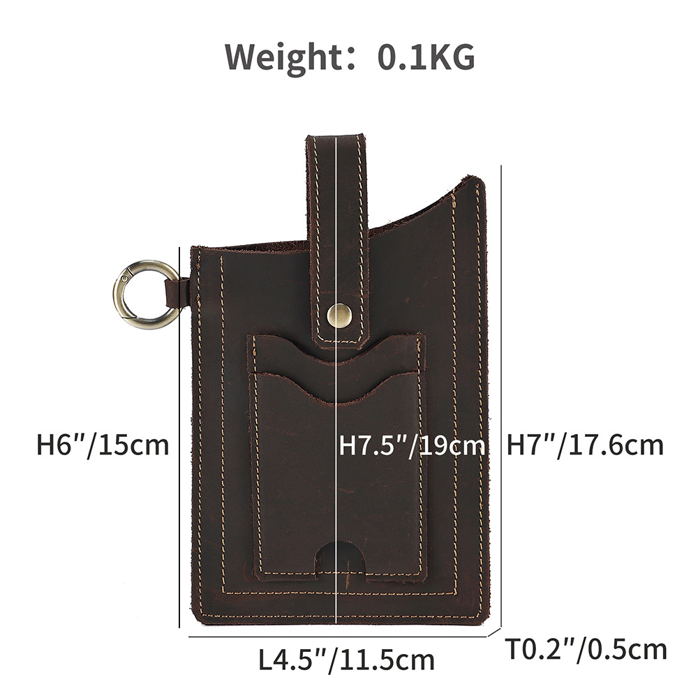 Multifunctional Leather Mobile Phone Bag