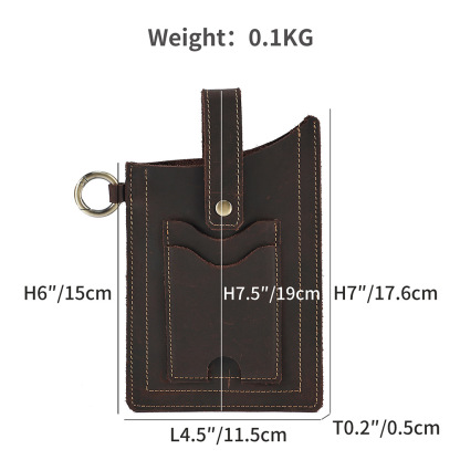 Multifunctional Leather Mobile Phone Bag
