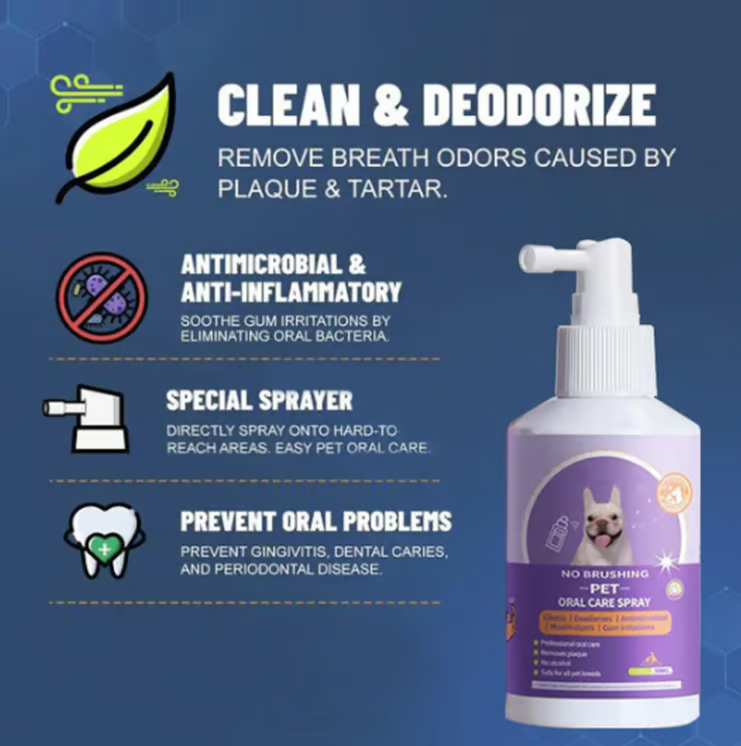🔥Teeth Cleaning Spray for Dogs & Cats